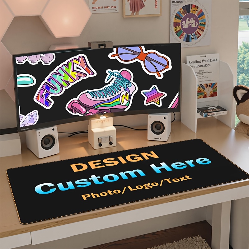 Custom Mouse Pad Personalized  - Home Office Logo recension och pris