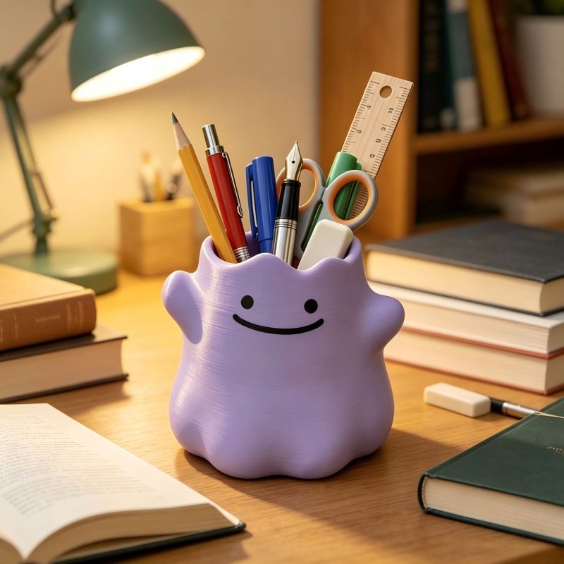 Cartoon Character Pen Holder C - Home Office Or recension och pris