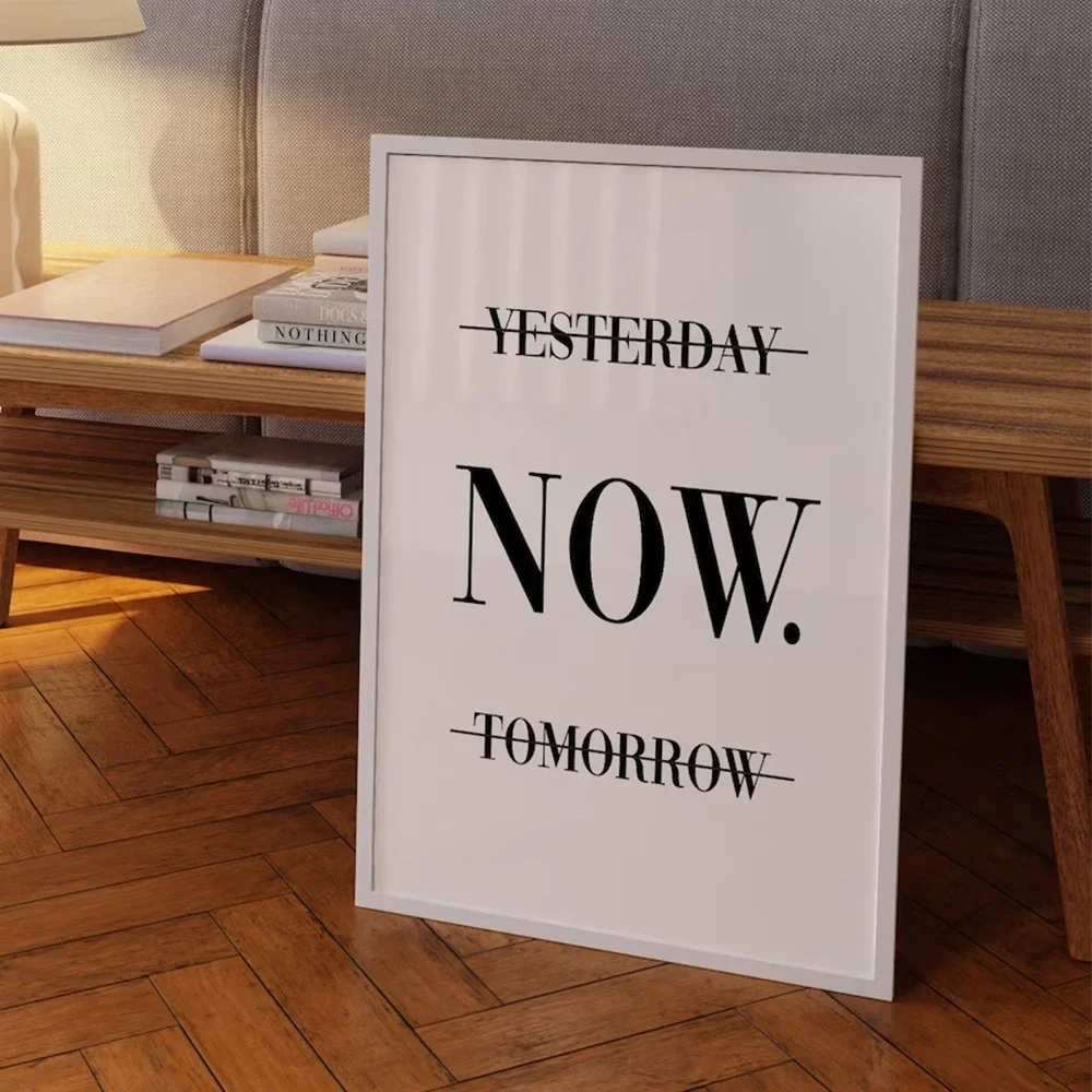 Minimalist Motivation Focus Ha - Home Office Room Inspiration recension och pris