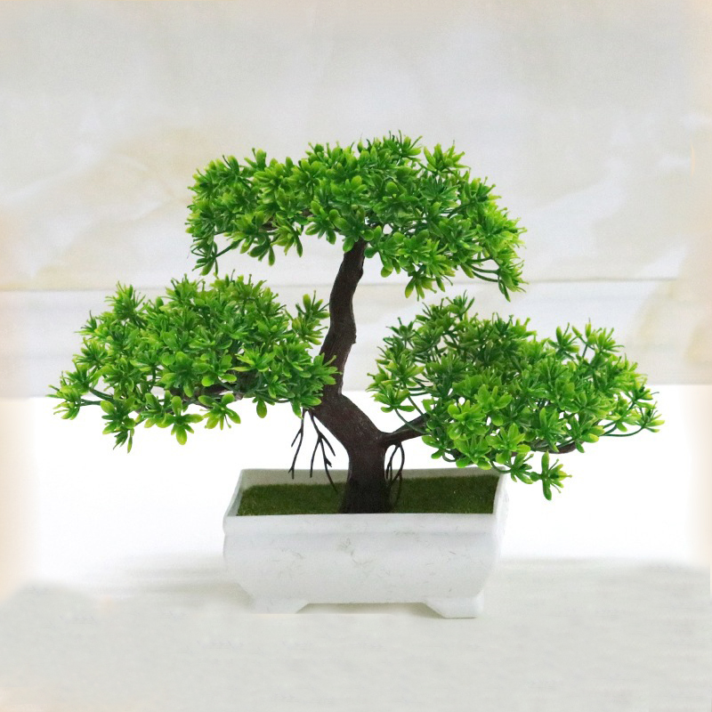 Artificial Bonsai Plastic Bion - Home Office Layout recension och pris